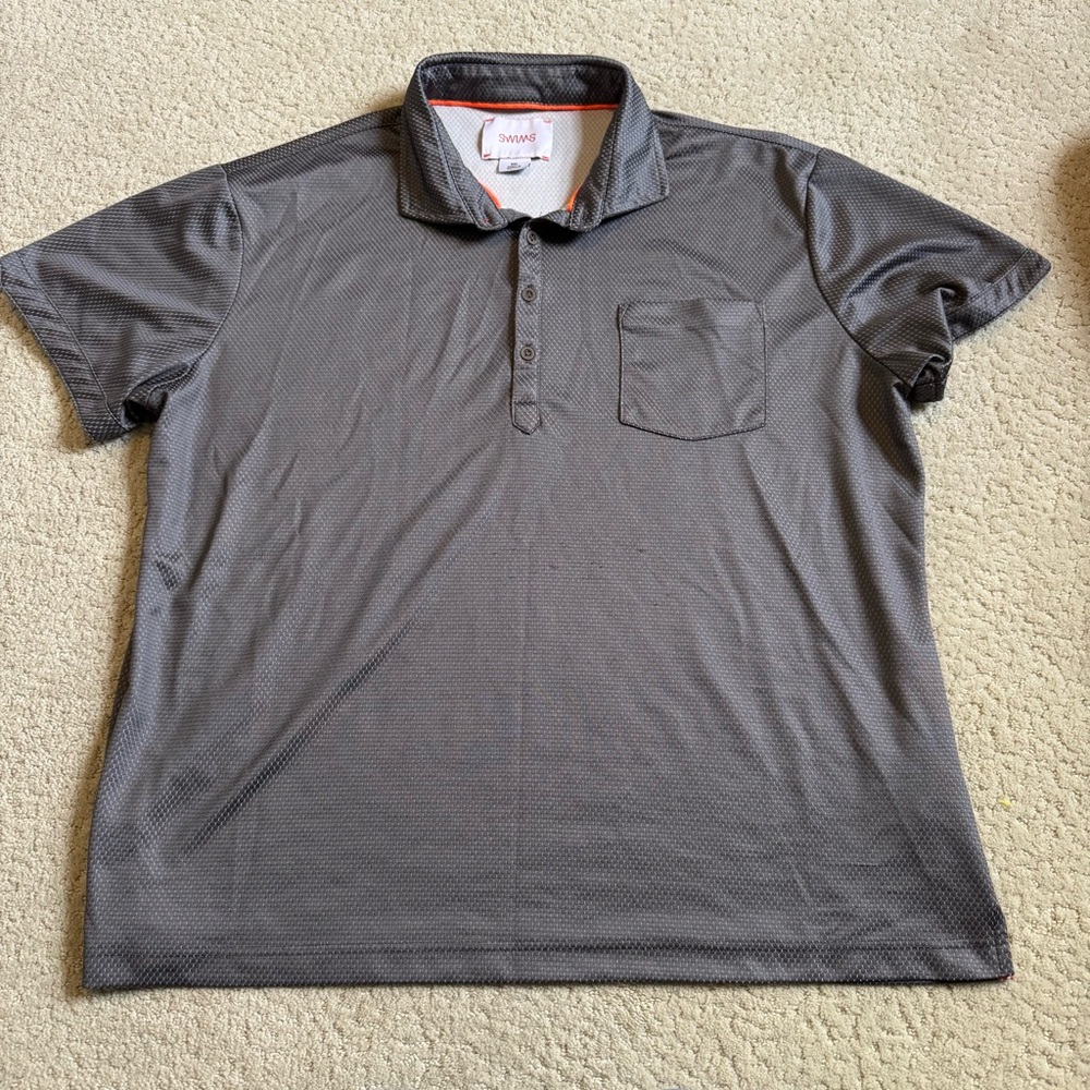 Swims Dark Gray Polo Shirt